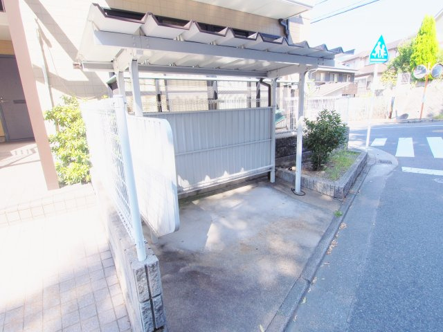 エクセル向井A棟のバルコニー