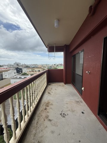 マンション喜名のバルコニー