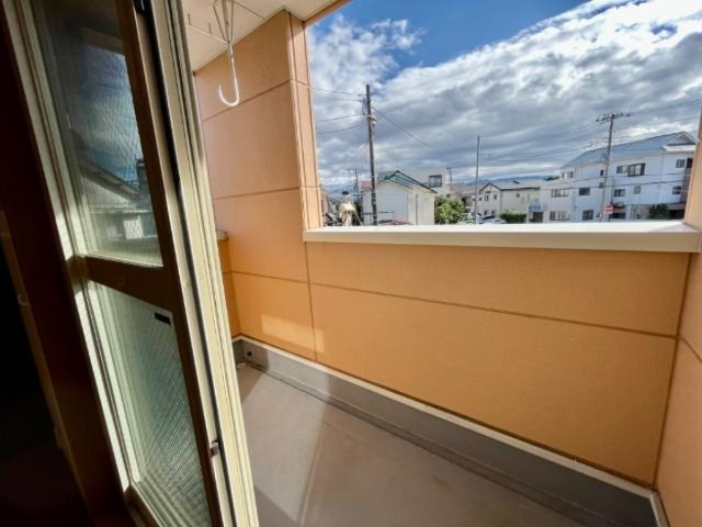 ウィステリア・リッシュのバルコニー