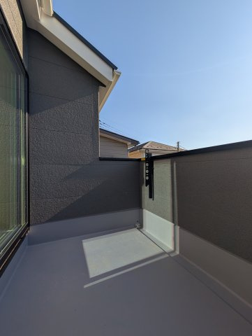 【バルコニー】 | リナージュ高崎市並榎町24-1期ー① | 開放的なスカイバルコニー♪