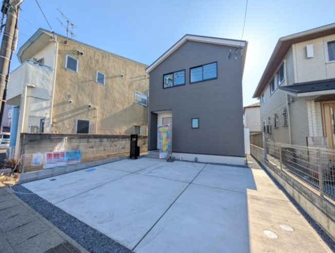 【前面道路含む現地写真】 | リナージュ高崎市並榎町24-1期ー①