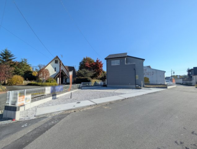 【前面道路含む現地写真】 | リーブルガーデン.S前橋市第2大胡町ー①