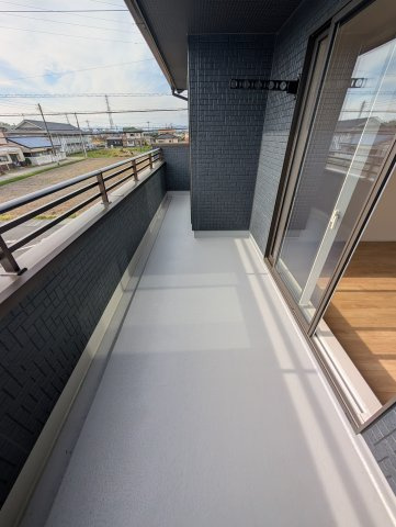 【バルコニー】 | ブルーミングガーデン前橋市江田町ー①