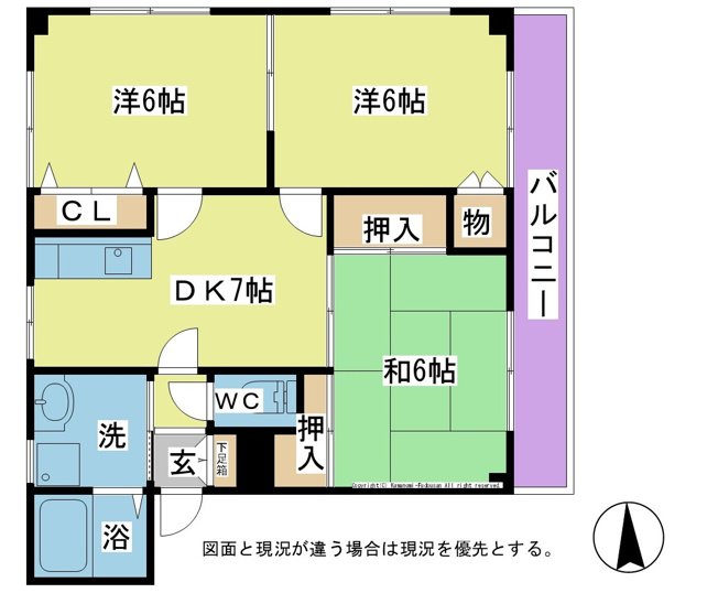 【間取り】 | コーポK＆K