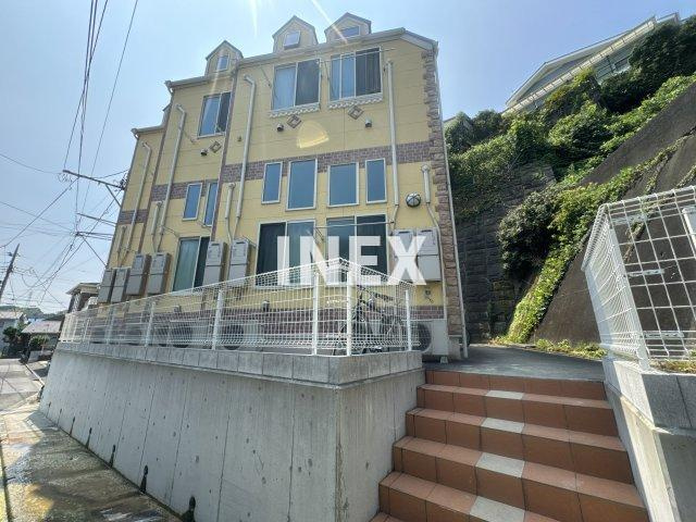 横浜市金沢区大道１丁目のアパートの外観