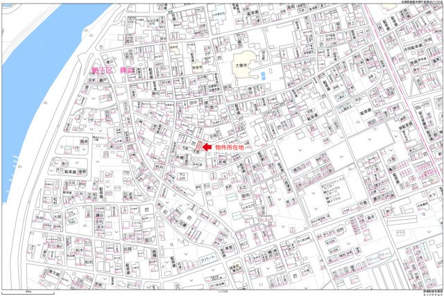 興浜M売地の地図
