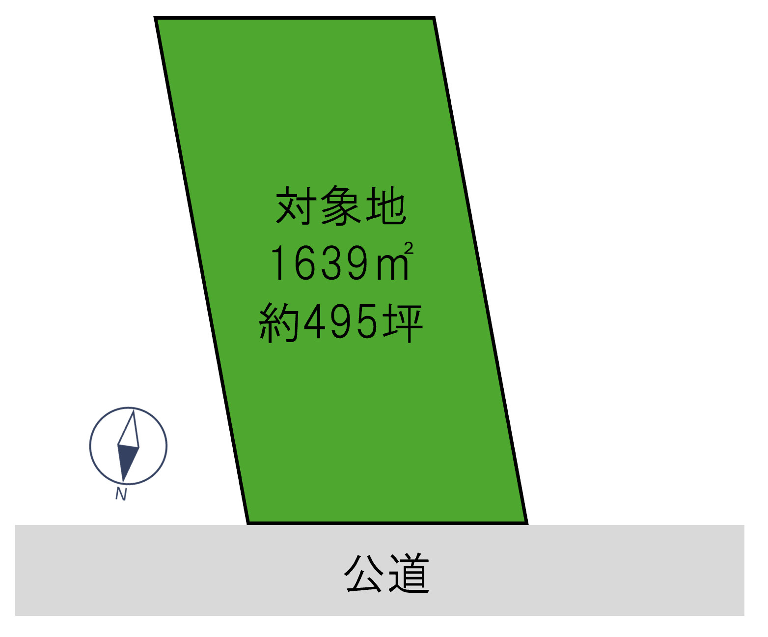 売地　西脇市市原町の土地図