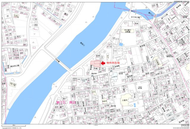 興浜K売地の地図