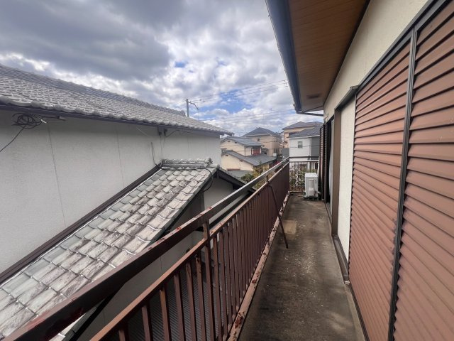 三木市志染町東自由が丘2丁目既存戸建のバルコニー