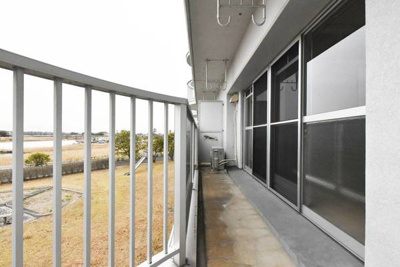 【バルコニー】 | ビレッジハウス南高野2号棟 | ビレッジハウスの同一物件・同一タイプの間取りの写真です