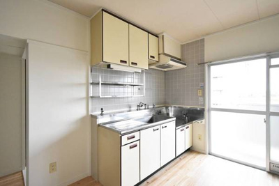 【キッチン】 | ビレッジハウス南高野2号棟 | ビレッジハウスの同一物件・同一タイプの間取りの写真です