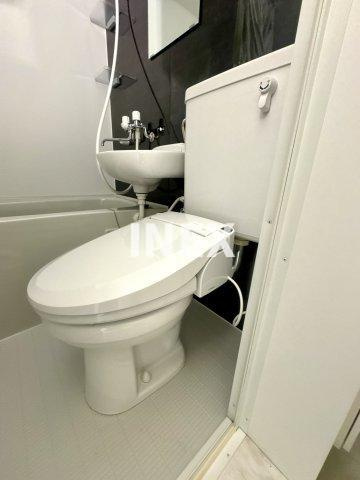 横浜市磯子区広地町のアパートのトイレ