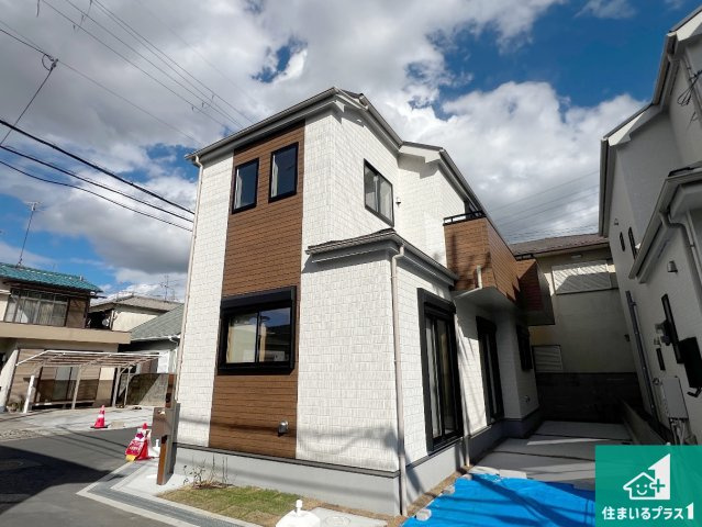 八尾市堤町　新築一戸建ての外観|安心の10年保証！外観を美しく保ち、雨水で汚れを落とします！気になることがありましたら、お気軽にお問い合わせください！
