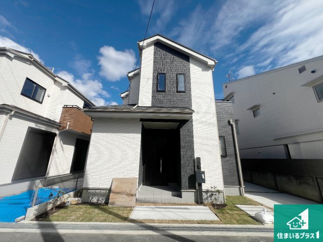 八尾市堤町　新築一戸建ての外観|お客様に長く安心して住んでいだだける事にこだわった家づくり！住んでからのアフターサービスにもしっかりと取り組んでいます！