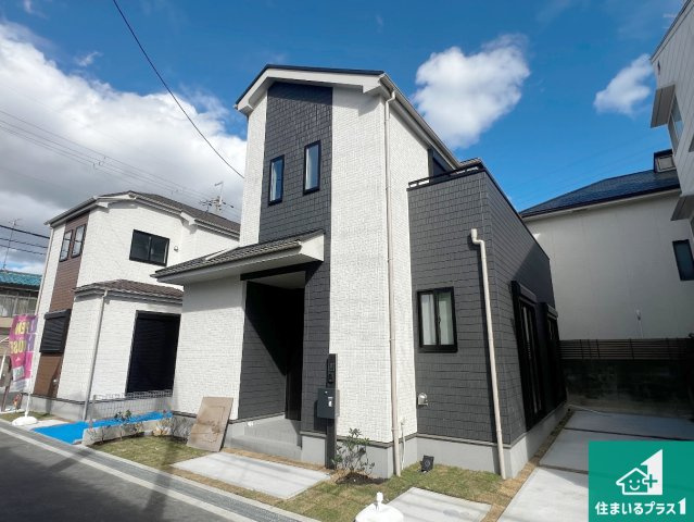 八尾市堤町　新築一戸建ての外観|安心の10年保証！外観を美しく保ち、雨水で汚れを落とします！気になることがありましたら、お気軽にお問い合わせください！