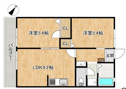 【間取り】 | フレグランス鹿の子台南Ⅱ(GoodHome)