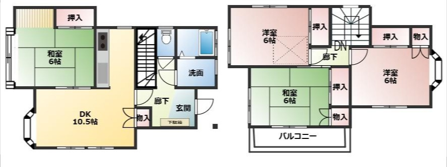 【間取り】の画像