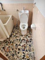 清潔感のあるトイレです