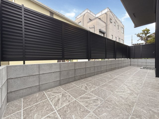 練馬区北町7丁目 限定1棟のその他|建物南側には多目的にお使い頂けるテラスを設けてます
水栓を装備しているのでガーデニングやお子様の水遊びなどにもお使い頂けます