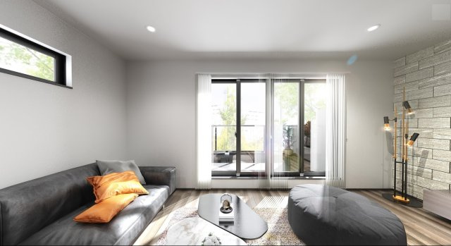 練馬区北町7丁目 限定1棟の完成予想図|2階リビング+水回りを配した生活しやすい間取りです
南側に設けた大きな掃き出し窓からバルコニーに動線がつながります
イラストは図面を基に起こしたもので実際のものとは多少異なる場合がございます