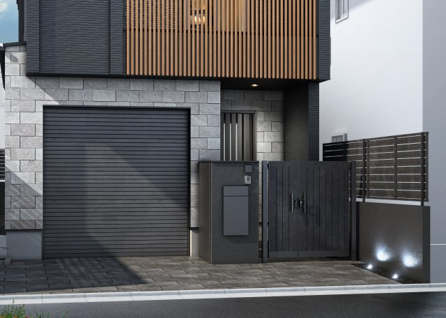 練馬区北町7丁目 限定1棟の外観|北町7丁目の落ち着いた住宅地
北側約5ｍ公道側より
両面道路に面した光と風を享受する心地よい立地に誕生します