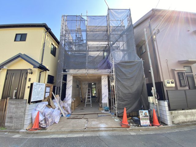 練馬区北町7丁目 限定1棟の外観|北町7丁目の落ち着いた住宅地
北側約5ｍ公道側より
両面道路に面した光と風を享受する心地よい立地に誕生します
