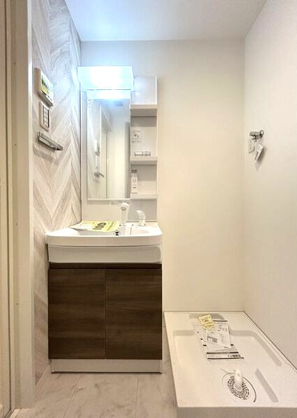 Ｓ－ＲＥＳＩＤＥＮＣＥ神沢ａｆｆｏｒｄの洗面所