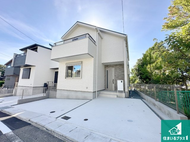 神戸市垂水区塩屋北町　新築一戸建ての外観|お客様に長く安心して住んでいだだける事にこだわった家づくり！住んでからのアフターサービスにもしっかりと取り組んでいます！