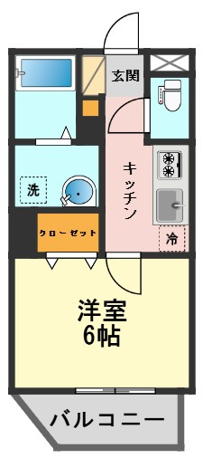 ブランヴェール金町駅前の間取り