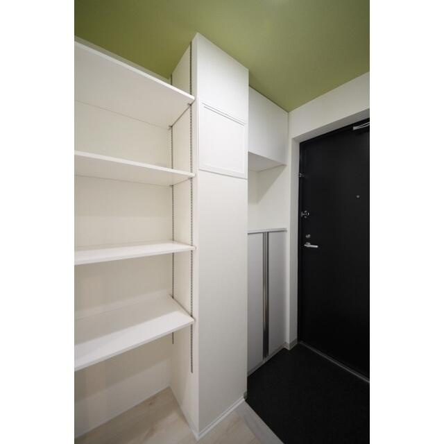 ブランヴェール金町駅前の玄関