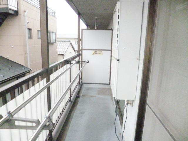 ガーデンヒルズ浦和のバルコニー|外からの目が気にならないバルコニーで洗濯物が干せます