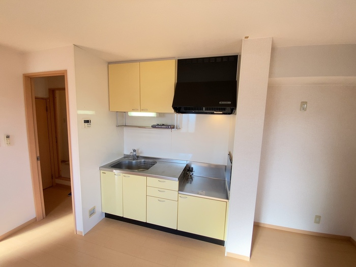 熊本市南区島町２丁目のアパートのキッチン