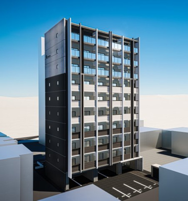 【外観パース】 | アベニール幸 | 「０円で入居も可能♪」お得にお探しするなら不動産すまラボにお任せ下さい♪
〇現地待合わせOK　〇LINE対応可　〇他社物件持込ＯＫ
〇遠隔契約OK　〇お値引き喜んで♪皆様のお問合せをお待ちしています♪