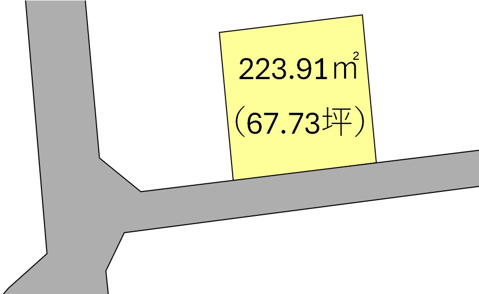 和歌山市紀三井寺・土地・124494の区画図