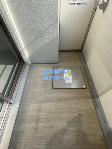 スプランディッド難波SOUTHのバルコニー|お洗濯にも便利なバルコニー付き