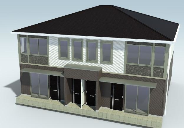 ポポラーレの外観パース|同シリーズ参考写真