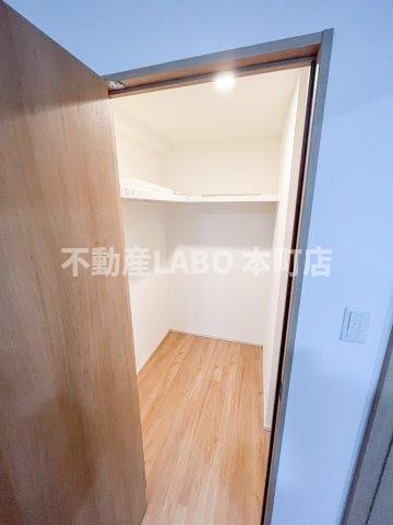 スプランディッド弁天町の収納