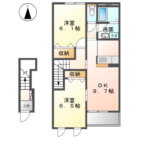 パークヒルズＭＫＳの間取り