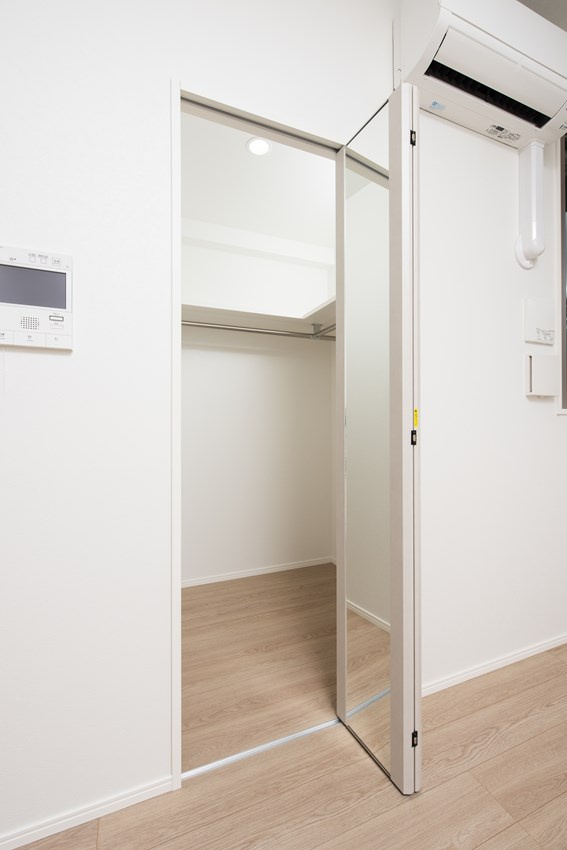 エンクレスト博多GATEの収納|収納のためのスペースです