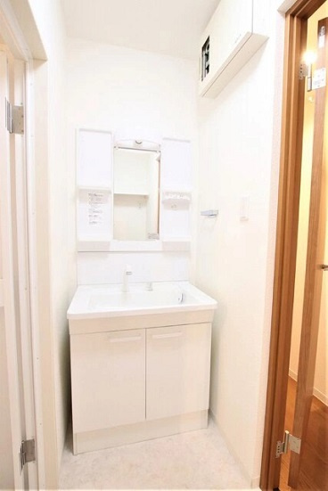 台東区駒形１丁目の賃貸マンションのその他|洗面・同反転タイプ参照