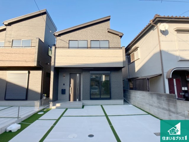 明石市西明石町　新築一戸建ての外観|お客様に長く安心して住んでいだだける事にこだわった家づくり！住んでからのアフターサービスにもしっかりと取り組んでいます！