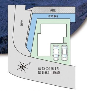 【区画図】 | ファーストタウン生駒市第３南田原町 | 区画図