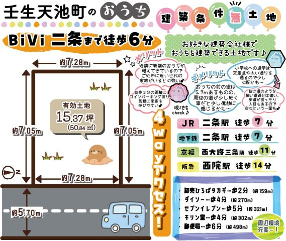 壬生天池町　条件無土地