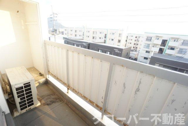 京都あすかのバルコニー