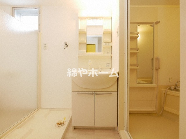 ベルシモンズ桜川の独立洗面台|独立洗面化粧台付き