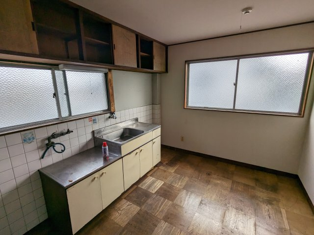 五軒邸マンションのキッチン