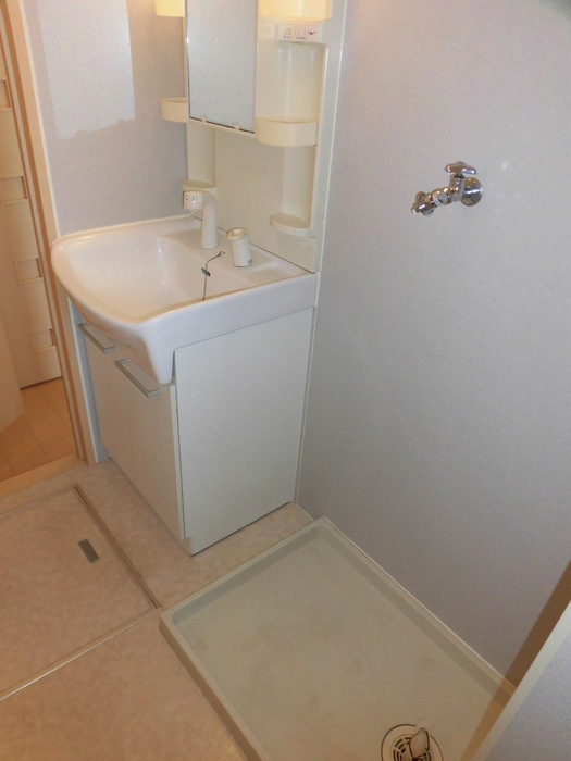 フルール・ド・シャモニ Ｃ棟|Ｃ207 洗髪洗面化粧台・洗濯機置き場