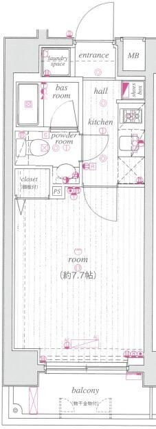 シースペース小金井の間取り