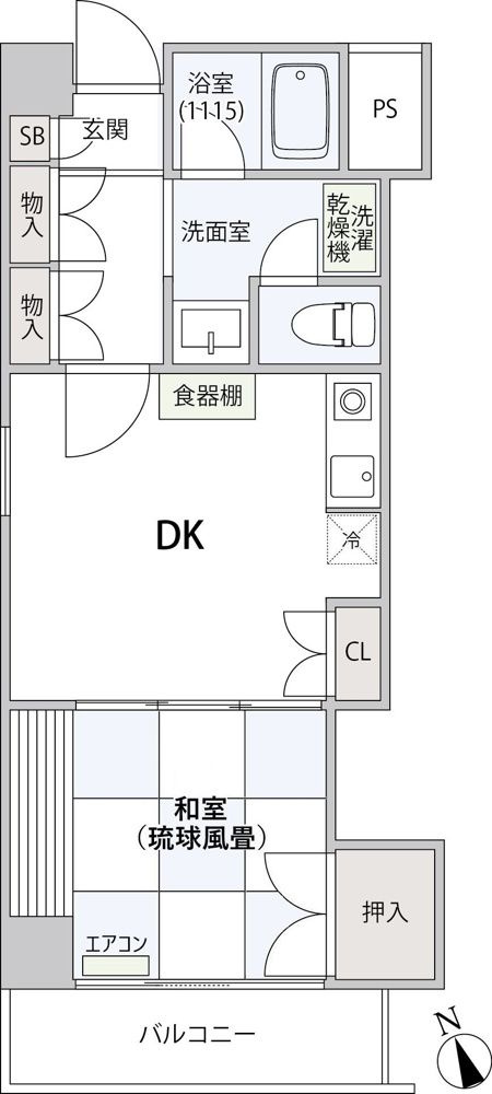 コンフォート文京小石川の間取り