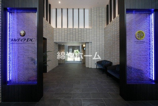 MELDIA CREST NAMBA SOL TERRACEのロビー|落ち着いたロビーです